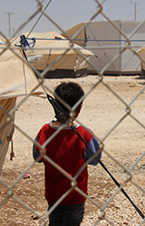 Pakolaisleiri Jordaniassa. Kuva: Milma Kettunen, http://www.flickr.com/photos/mlk_global/ 