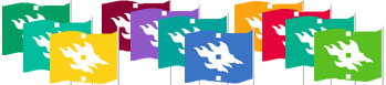 Studia Generalia. HY:n tiedekuntien liput. Kuva: P�ivi Lepp�nen